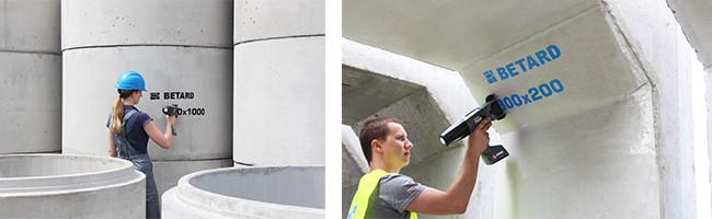 EBS手持噴碼機 水泥行業(yè)應用