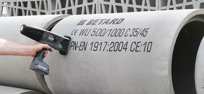 EBS手持噴碼機 水泥行業(yè)應用 圖1